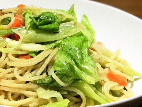 野菜のジャポネオーリオ（スパゲティ）